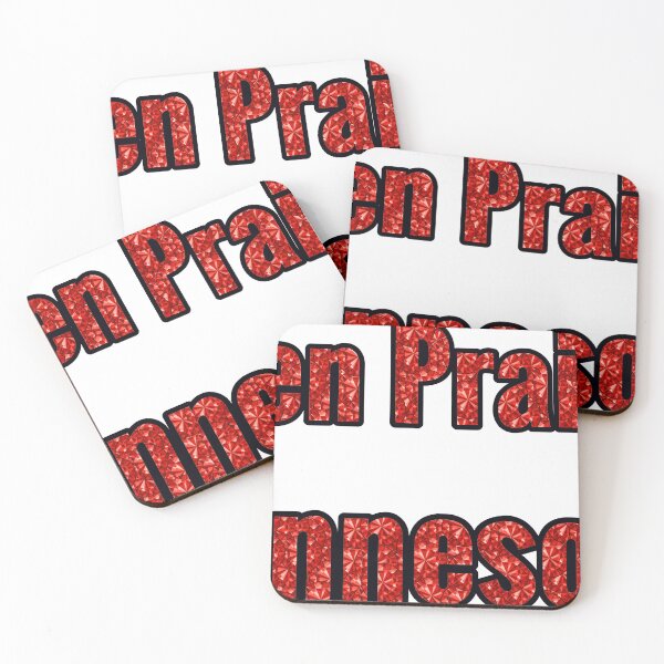 Item preview, Eden Prairie Minnesota City Name With Red Rhinestone designed and sold by TheIconSmith.