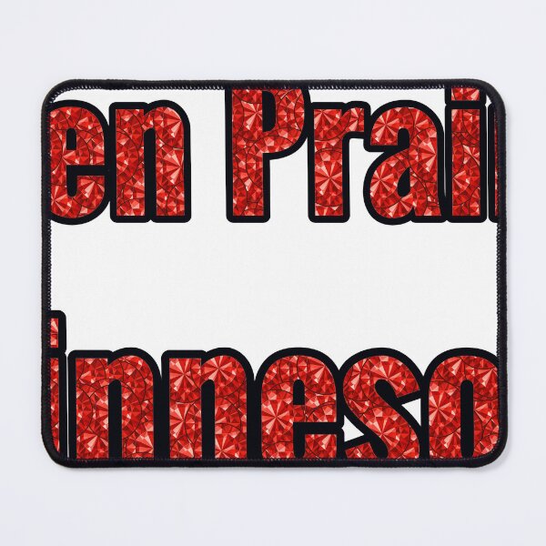 Item preview, Eden Prairie Minnesota City Name With Red Rhinestone designed and sold by TheIconSmith.