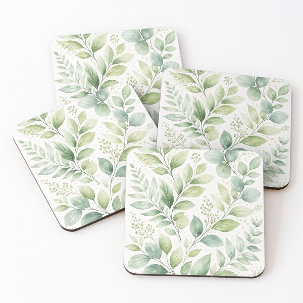 Item preview, Green Botanical Leaves – Watercolor Nature Phone Case designed and sold by DrizzyV.