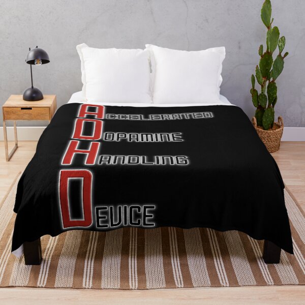 Item preview, ADHD funny quote - Accelerated Dopamine Handling Device designed and sold by MattC_Design.