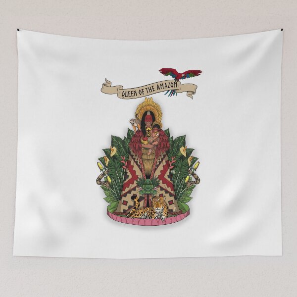Item preview, Queen of the Amazon designed and sold by Ilustramagno.