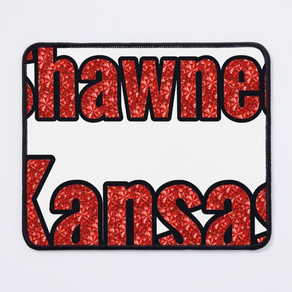 Item preview, Shawnee Kansas City Name With Red Rhinestone designed and sold by TheIconSmith.