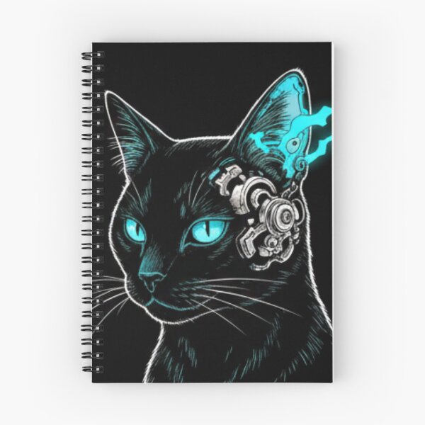 Aperçu de l'œuvre machine cat créée et vendue par Shop-Pi.