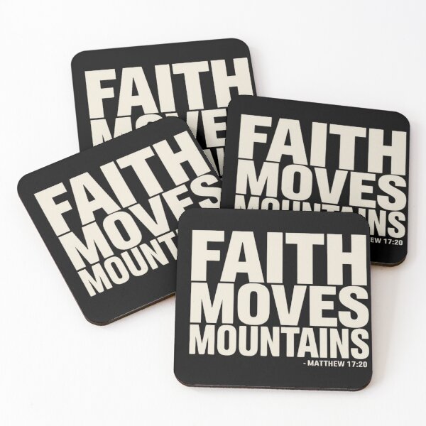 Item preview, Faith Moves Mountains designed and sold by Sunniz.