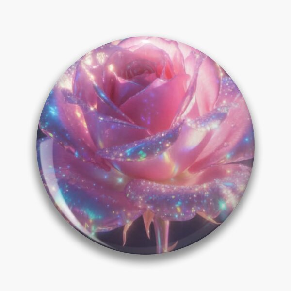 Item preview, Celestial Iridescence: The Prism Rose designed and sold by Dreamy Armine Art.