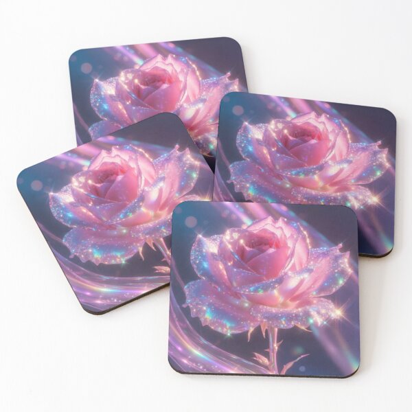 Item preview, Celestial Iridescence: The Prism Rose designed and sold by Dreamy Armine Art.