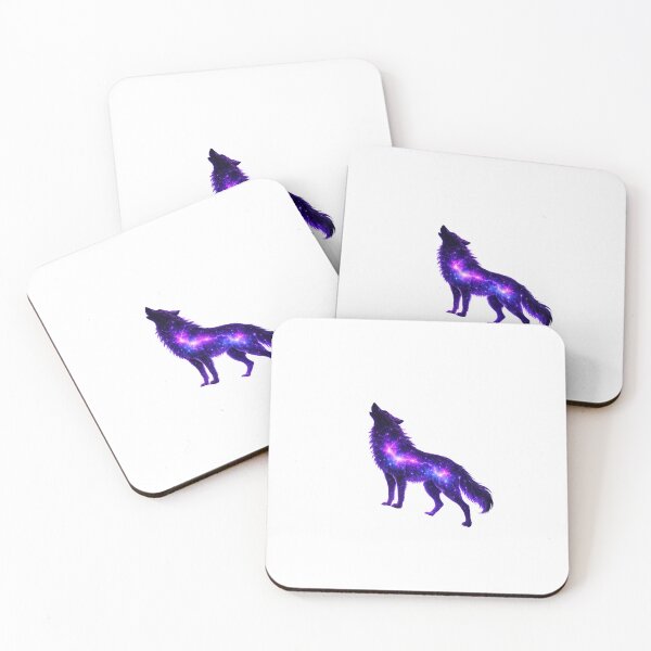 Item preview, Cosmic Spirit Wolf designed and sold by SolitaryItems.
