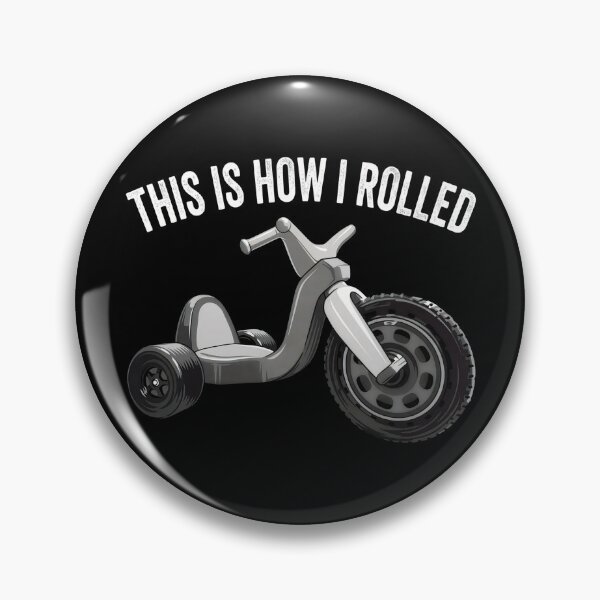 Item preview, Nostalgic Love 70s 80s Vintage Retro Toys Big Tricycle Wheel designed and sold by Blok45.