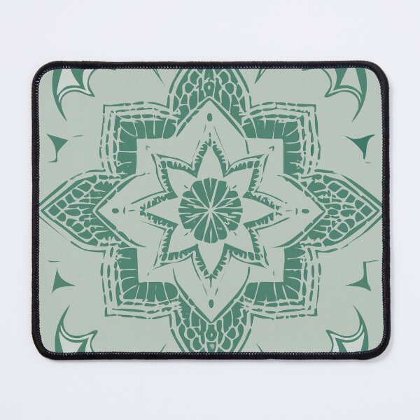 Item preview, Patina Moon Tile | Vintage Mediterranean Boho Pattern designed and sold by Get Gigged Up.