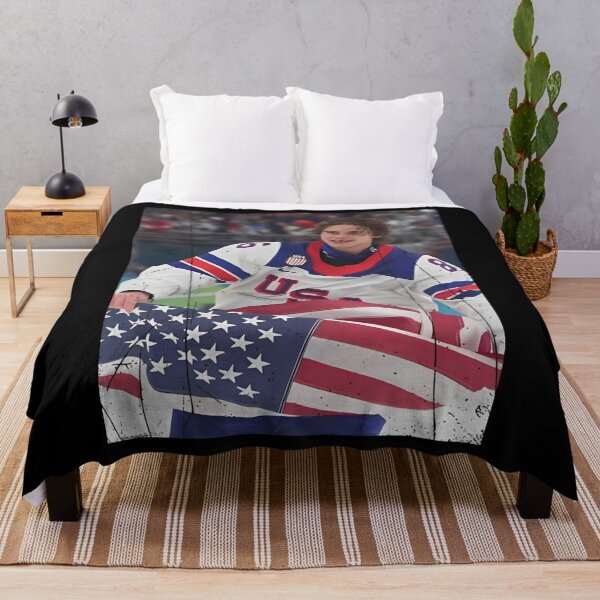 Item preview, Jack Hughes USA Hockey Golden Goal designed and sold by CLOUDYMOODS.
