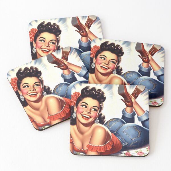 Artikelvorschau, Niedliches Latina-Pin-up entworfen und verkauft von PulpVintage.