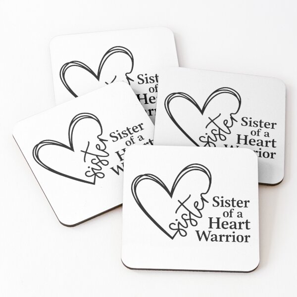 Item preview,  Sister of a Heart Warrior — Strong CHD Support Heart Fighter Family designed and sold by VibeOffline Studio.
