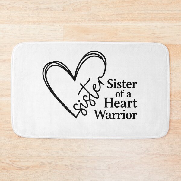 Item preview,  Sister of a Heart Warrior — Strong CHD Support Heart Fighter Family designed and sold by VibeOffline Studio.