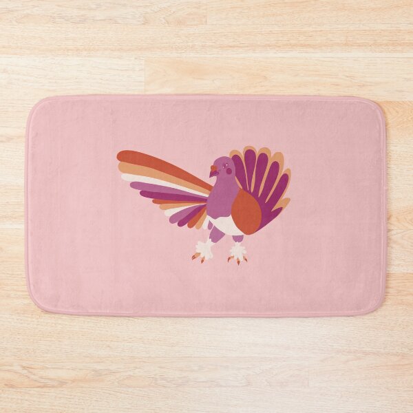 Item preview, gay lesbian pride fancy pigeon designed and sold by Hollydarlings.