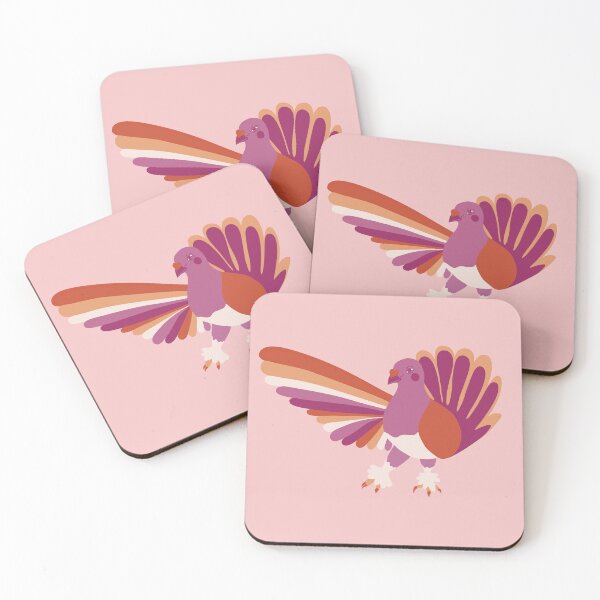 Item preview, gay lesbian pride fancy pigeon designed and sold by Hollydarlings.