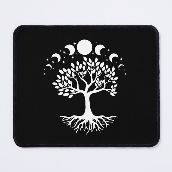 Item preview, Tree of Life with Moon Phases – Minimal Witchy Boho Line Art designed and sold by seritik.