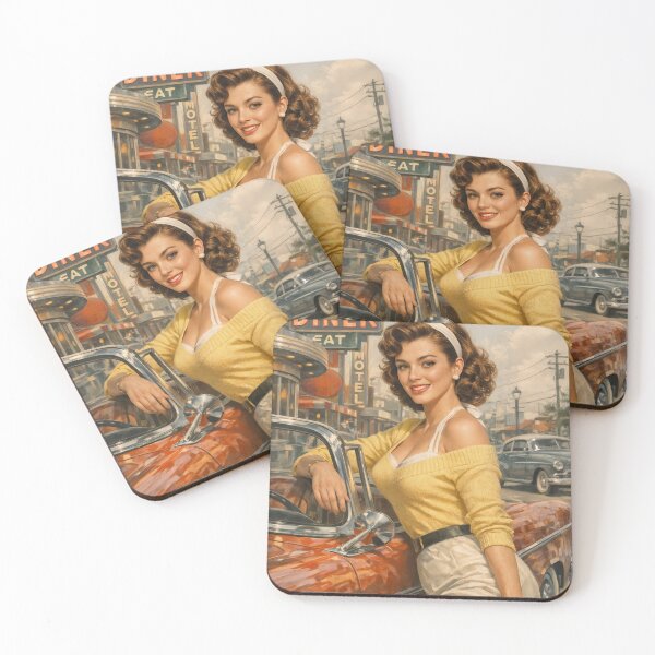 Item preview, Retro Americana: Diner Dreams and Classic Style designed and sold by ForeverPrintsOK.
