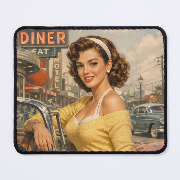 Item preview, Retro Americana: Diner Dreams and Classic Style designed and sold by ForeverPrintsOK.