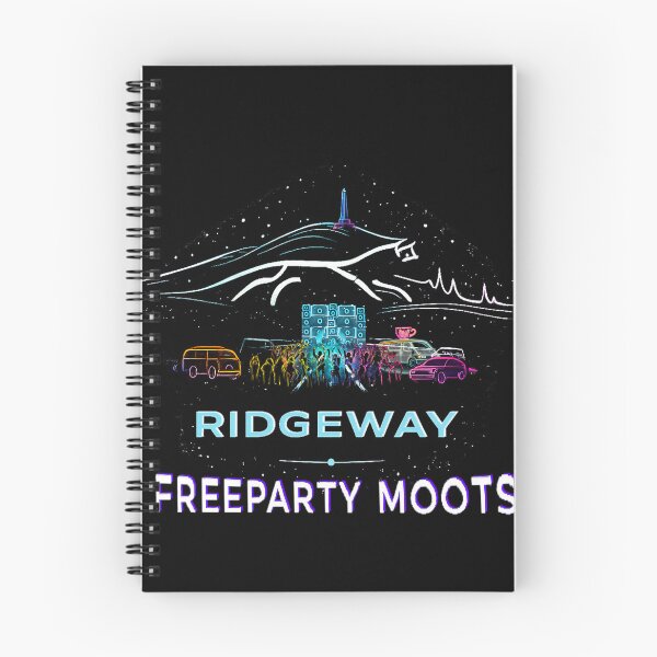 Item preview,  Freeparty Moots on Ridgeway – Neon Rave Nightscape  designed and sold by leyfinder.