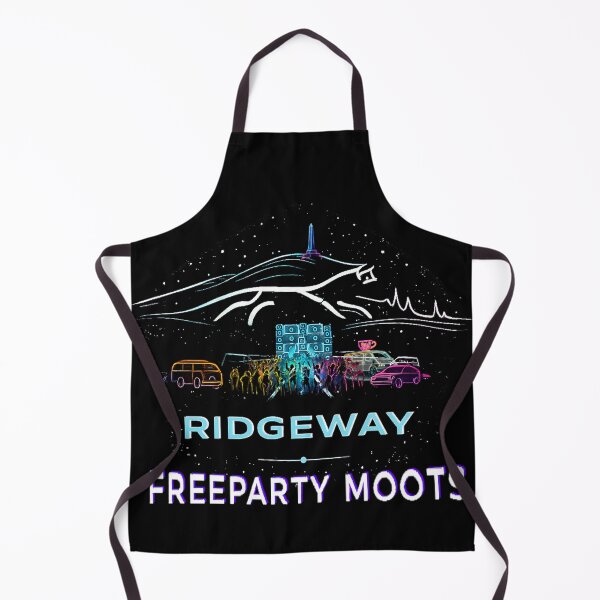 Item preview, Freeparty Moots on Ridgeway – Neon Rave Nightscape designed and sold by leyfinder.