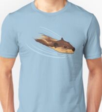 Swimming with Beavers Unisex T-Shirt