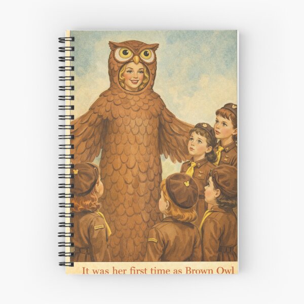 Item preview, First Time Funny: Brown Owl designed and sold by halibutgoatramb.