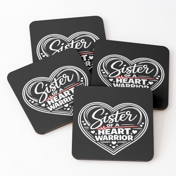Item preview, Sister of a Heart Warrior — Strong CHD Support Heart Fighter Family designed and sold by VibeOffline Studio.