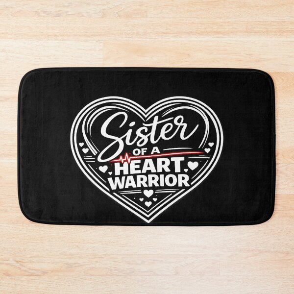 Item preview, Sister of a Heart Warrior — Strong CHD Support Heart Fighter Family designed and sold by VibeOffline Studio.