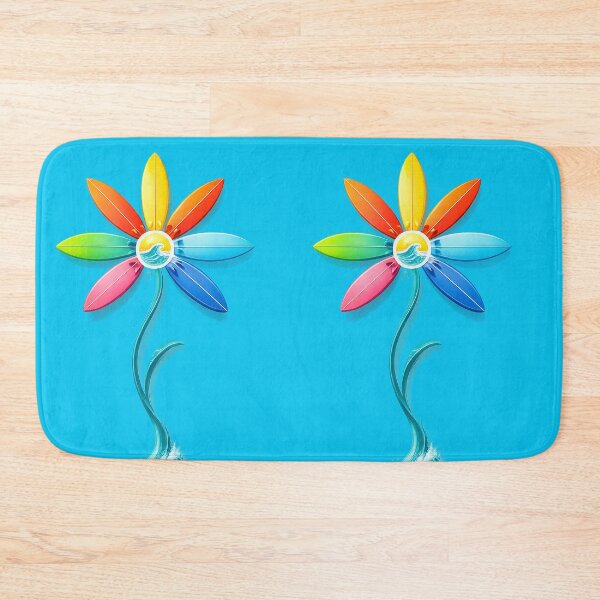 Item preview, Surfboard Flower Free choice background.  designed and sold by LuluLeb.