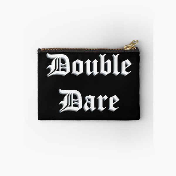 Item preview, Double Dare –  Bauhaus Gothic Typography Tribute designed and sold by simpledarkwavewisdom.