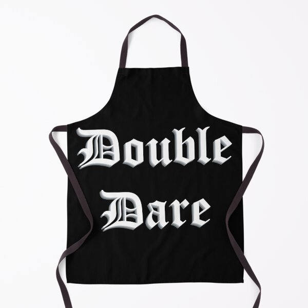 Item preview, Double Dare – Bauhaus Gothic Typography Tribute designed and sold by simpledarkwavewisdom.