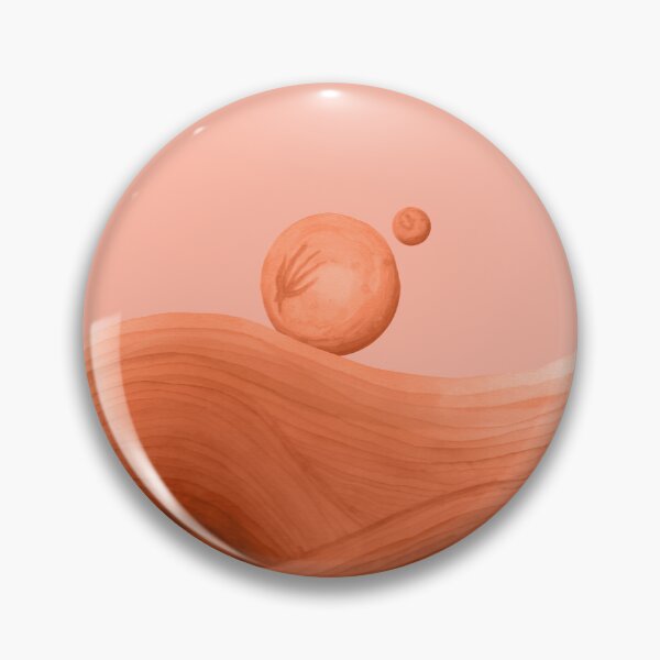 Item preview, Dune watercolour spice and moons orange designed and sold by helengarvey.