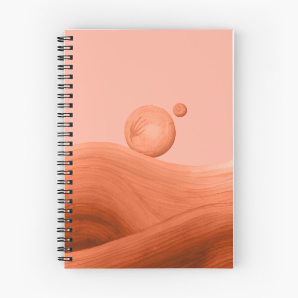 Item preview, Dune watercolour spice and moons orange designed and sold by helengarvey.