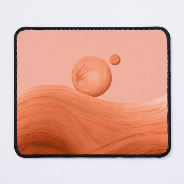 Item preview, Dune watercolour spice and moons orange designed and sold by helengarvey.