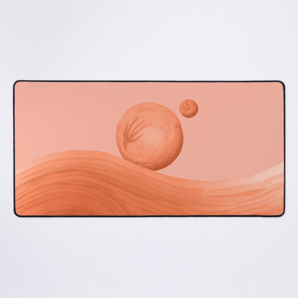 Item preview, Dune watercolour spice and moons orange designed and sold by helengarvey.