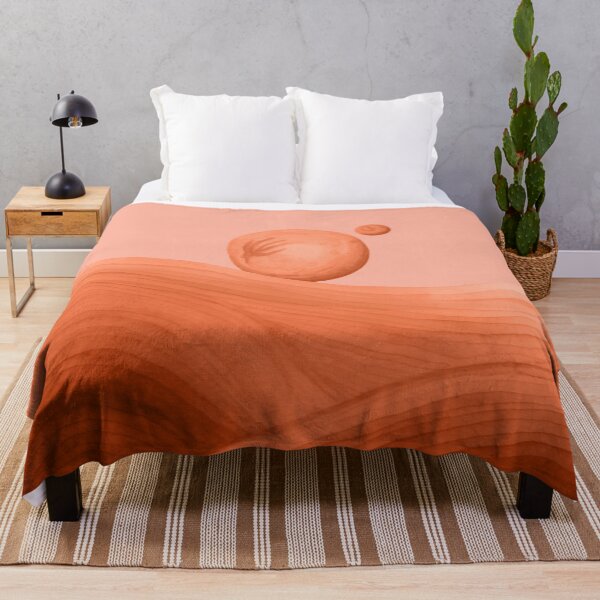 Item preview, Dune watercolour spice and moons orange designed and sold by helengarvey.