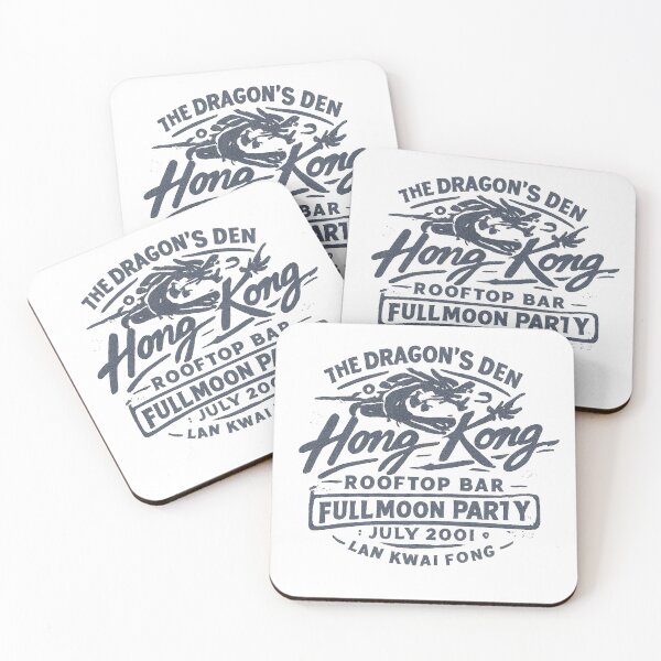 Item preview, Kowloon Rooftop Bar Staff Party Tee designed and sold by screenpromos.