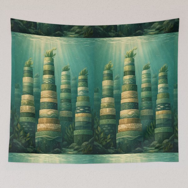 Item preview, Kelp Forest - sea art designed and sold by DamioPolArt.
