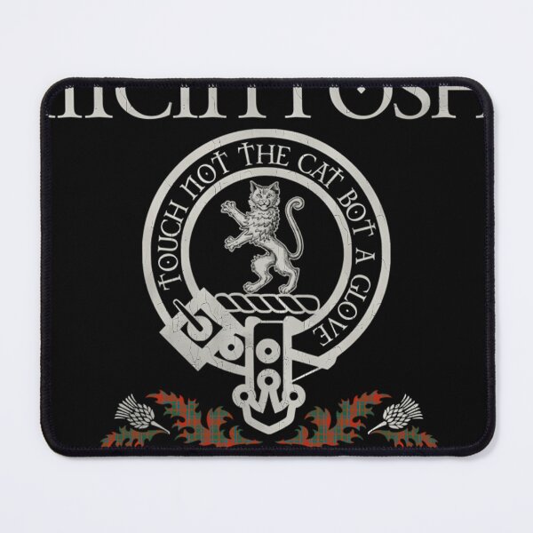 Item preview, Clan Mcintosh Crest Scottish Surname Tartan Thistle Vintage designed and sold by ThomasFoucher.