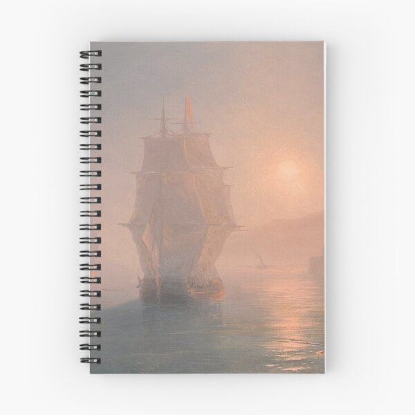 Item preview, Ships on a Misty Morning designed and sold by tomorrowsart.