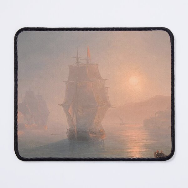 Item preview, Ships on a Misty Morning designed and sold by tomorrowsart.
