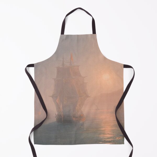 Item preview, Ships on a Misty Morning designed and sold by tomorrowsart.