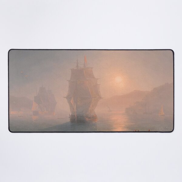 Item preview, Ships on a Misty Morning designed and sold by tomorrowsart.