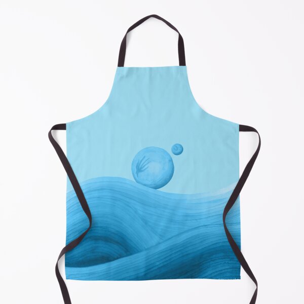 Item preview, Dune watercolour spice and moons blue designed and sold by helengarvey.