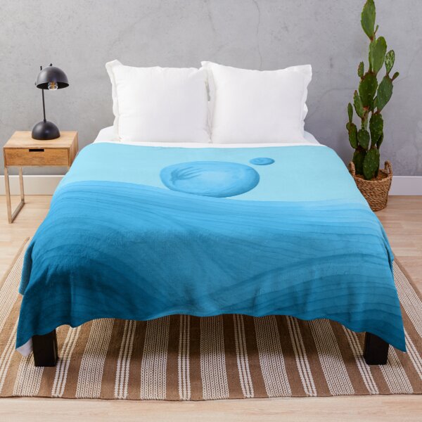 Item preview, Dune watercolour spice and moons blue designed and sold by helengarvey.