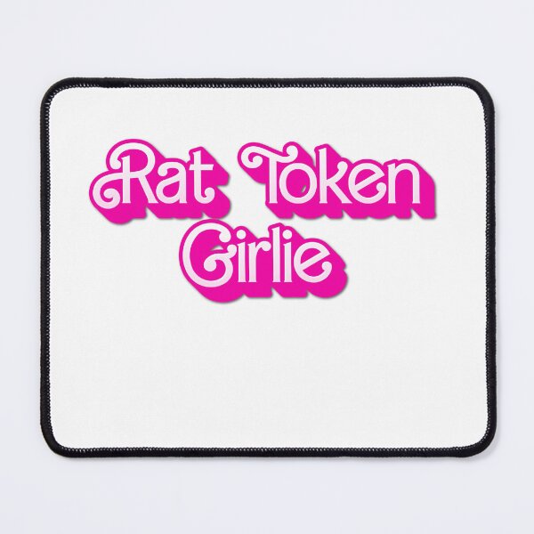 Item preview, Rat Token Girlie designed and sold by PrintgemGB.
