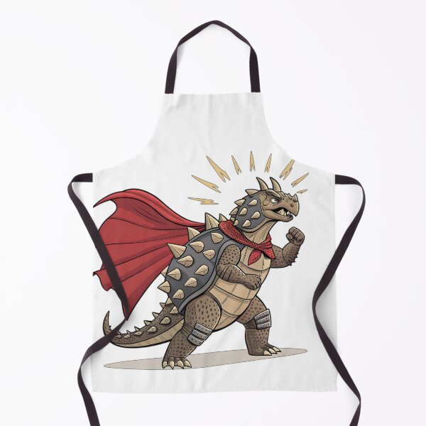 Item preview, Comic Style Dino Warrior – ankylosaurus designed and sold by Fadi Alyaldani.