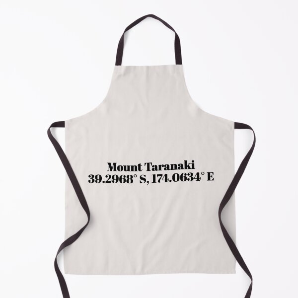 Item preview, Mount Taranaki, New Zealand Coordinates designed and sold by ApricityPhrases.