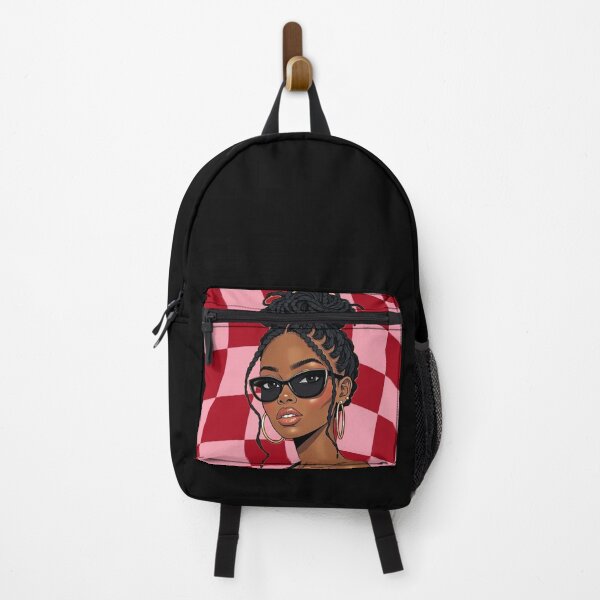 Item preview, Modern Pop Art Woman with Checkered Background designed and sold by Fmartstudio.