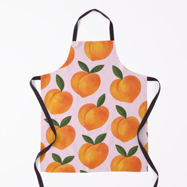 Item preview, Pink Peach Pattern – Pastel Fruit Aesthetic designed and sold by Aloloco.